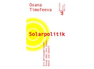 9783751804080 - Solarpolitik - Oxana Timofeeva Kartoniert (TB)