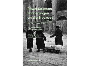 9783751806237 - Friedenauer Presse Wolffs Broschur   Erinnerungen an die Blockade - Pawel Salzman Kartoniert (TB)