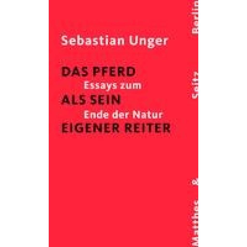 9783751809016 - Unger Sebastian Das Pferd als sein eigener Reiter