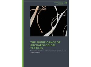 9783752007848 - The Significance of Archaeological Textiles Gebunden