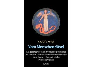 9783752937756 - Vom Menschenratsel - Rudolf Steiner Kartoniert (TB)