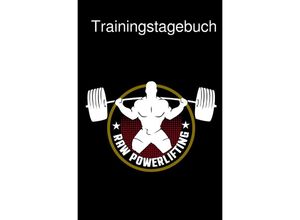 9783752958959 - Trainingstagebuch Krafttraining Dein Fitness Tagebuch zum Ausfüllen für den Muskelaufbau und Kraftaufbau liniertes Notizbuch - Powerlifting check Kartoniert (TB)