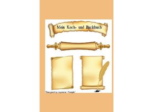 9783752964943 - Notizbuch mit retro Koch und Back Design Kochbuch Geschenkidee Softcover 100 karierte Seiten - Notizbuch Health Kartoniert (TB)