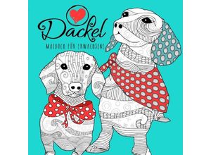 9783752987478 - Dackel Malbuch für Erwachsene - Musterstück Grafik Kartoniert (TB)