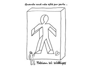 9783752991321 - Quando você não está por perto - Fabian Williges Kartoniert (TB)