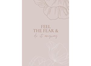 9783753152455 - Notizbuch Bullet Journal Journal Planer Tagebuch Feel the Fear & Do it anyway - Christin Scharte Kartoniert (TB)