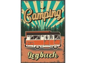 9783753153773 - Camping Logbuch Wohnwagen Reisetagebuch - Camper Wohnmobil Reise Logbuch - Z Wolle Kartoniert (TB)