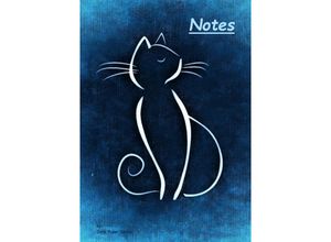 9783753157238 - Notizbuch A5 liniert [Cat - Katze] Softcover von Daily Paper Design 80 Seiten als Tagebuch Bullet Journal Notizheft FSC-zertifiziert & aus nachhaltiger und umweltschonender Forstwirtschaft - Daily Paper Design Kartoniert (TB)