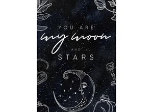 9783753158815 - Notizbuch Bullet Journal Journal Planer Tagebuch My Moon & Stars - Christin Scharte Kartoniert (TB)