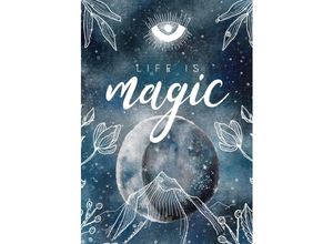 9783753158860 - Notizbuch Bullet Journal Journal Planer Tagebuch Life is Magic - Christin Scharte Kartoniert (TB)