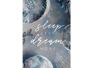 9783753158938 - Notizbuch Bullet Journal Journal Planer Tagebuch Sleep less Dream more - Christin Scharte Kartoniert (TB)