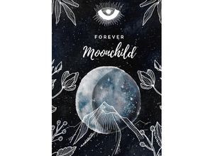 9783753159034 - Notizbuch Bullet Journal Journal Planer Tagebuch Forever Moonchild - Christin Scharte Kartoniert (TB)