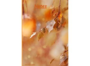 9783753159850 - Notizbuch A5 dotted [Autumn - Herbst] Softcover von Daily Paper Design 80 Seiten als Tagebuch Bullet Journal Notizheft FSC-zertifiziert & aus nachhaltiger und umweltschonender Forstwirtschaft - Daily Paper Design Kartoniert (TB)