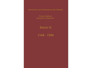 9783753161075 - Geschichte des Templerordens mit Apparat Band II - Reinhold Röhricht Kartoniert (TB)
