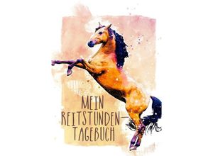 9783753178387 - Mein Reitstunden-Tagebuch - Musterstück Grafik Kartoniert (TB)