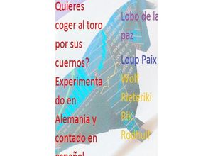 9783753179063 - Quieres coger al toro por sus cuernos? Experimentado en Alemania y contado en español - Loup Paix Rudi Friedrich Wolf Rieteriki Rik Rodhulf Kartoniert (TB)