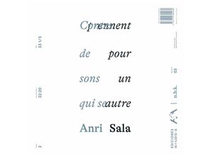 9783753304960 - Anri Sala Contes de sons qui se prennent pour un autre nbk Record #3 Taschenbuch