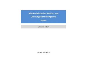 9783754118313 - Niedersächsisches Polizei- und Ordnungsbehördengesetz (NPOG) - Lars Junghanns Kartoniert (TB)