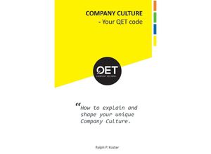 9783754158524 - Company Culture - Ralph P Küster Kartoniert (TB)