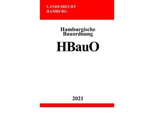 9783754903926 - Hamburgische Bauordnung (HBauO) - Ronny Studier Kartoniert (TB)