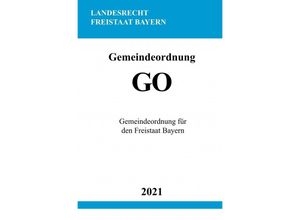 9783754909591 - Gemeindeordnung (GO) - Ronny Studier Kartoniert (TB)