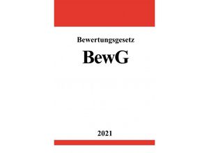 9783754913161 - Bewertungsgesetz (BewG) - Ronny Studier Kartoniert (TB)