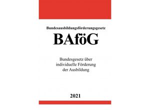 9783754918951 - Bundesausbildungsförderungsgesetz (BAföG) - Ronny Studier Kartoniert (TB)