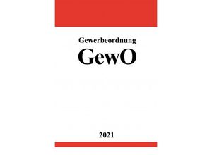 9783754919323 - Gewerbeordnung (GewO) - Ronny Studier Kartoniert (TB)