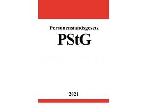 9783754923139 - Personenstandsgesetz (PStG) - Ronny Studier Kartoniert (TB)