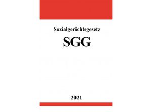 9783754924167 - Sozialgerichtsgesetz (SGG) - Ronny Studier Kartoniert (TB)