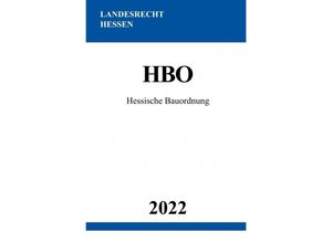 9783754975640 - Hessische Bauordnung HBO 2022 - Ronny Studier Kartoniert (TB)