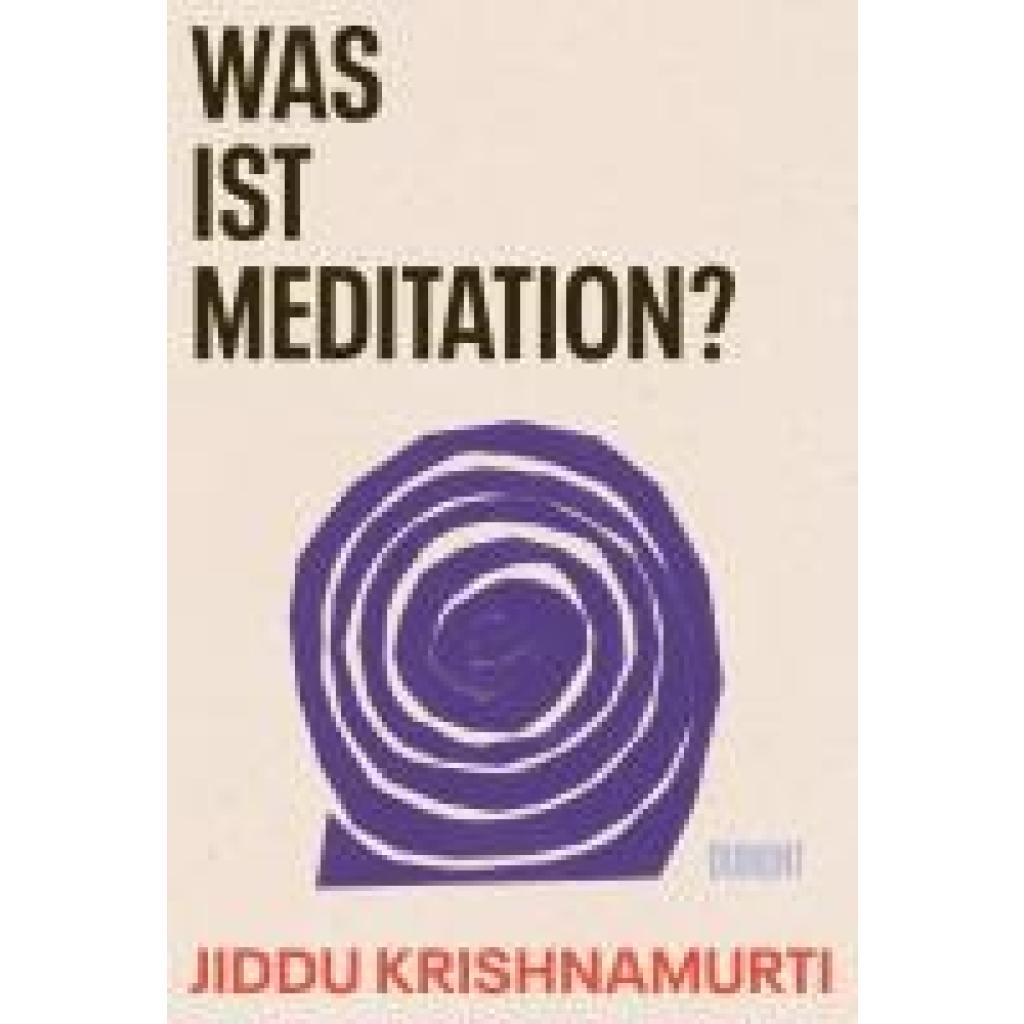 9783755800231 - Krishnamurti Jiddu Was ist Meditation?