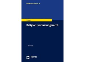 9783756000166 - Religionsverfassungsrecht - Peter Unruh Kartoniert (TB)