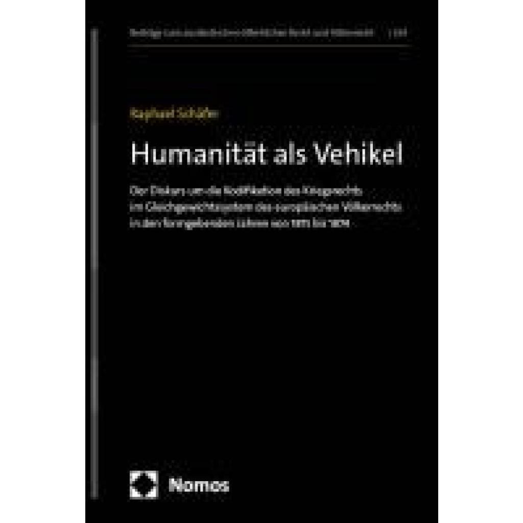 9783756000517 - Schäfer Raphael Humanität als Vehikel
