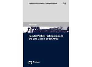 9783756002337 - Popular Politics Participation and the Elite Gaze in South Africa - Julia Plessing Kartoniert (TB)