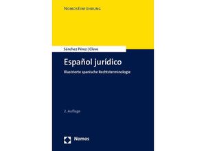 9783756003808 - Español jurídico - Nereida Sánchez Pérez Judith Cleve Kartoniert (TB)