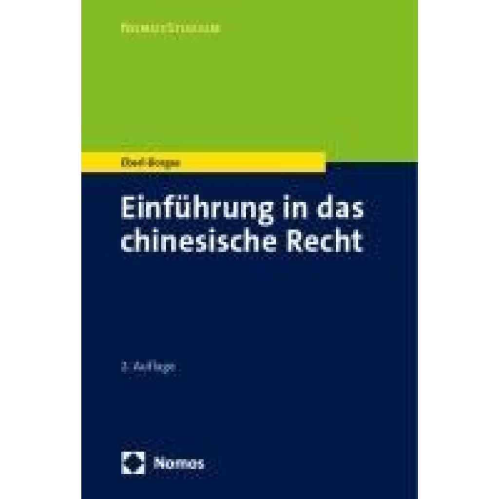 9783756003938 - Eberl-Borges Christina Einführung in das chinesische Recht