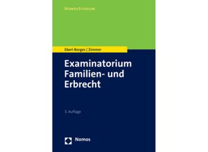 9783756003945 - Examinatorium Familien- und Erbrecht - Christina Eberl-Borges Michael Zimmer Kartoniert (TB)