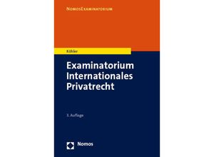 9783756004874 - Examinatorium Internationales Privatrecht - Andreas Köhler Kartoniert (TB)