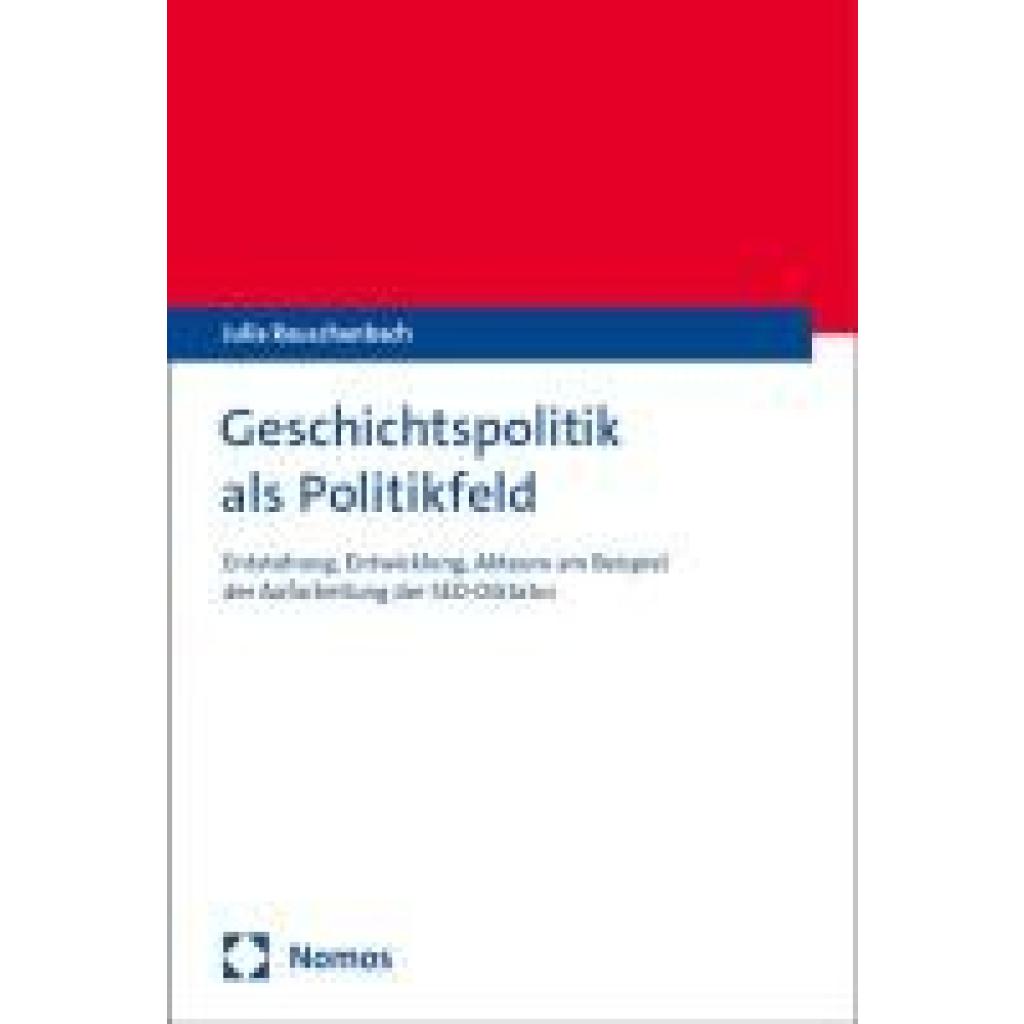 9783756004980 - Reuschenbach Julia Geschichtspolitik als Politikfeld