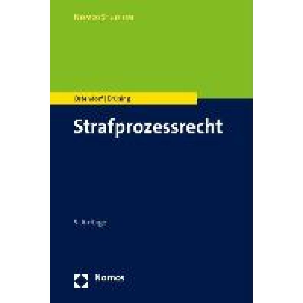 9783756005482 - Ostendorf Heribert Strafprozessrecht