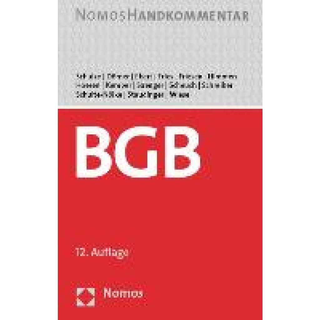 9783756005802 - Schulze Reiner Bürgerliches Gesetzbuch