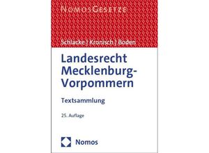 9783756010424 - Landesrecht Mecklenburg-Vorpommern Kartoniert (TB)