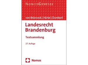 9783756010431 - Landesrecht Brandenburg Kartoniert (TB)