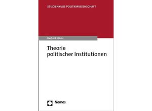 9783756011339 - Theorie politischer Institutionen - Gerhard Göhler Taschenbuch