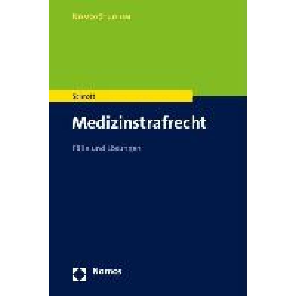 9783756011407 - Schrott Nina Medizinstrafrecht