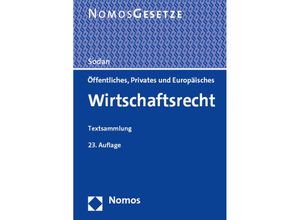 9783756011933 - Öffentliches Privates und Europäisches Wirtschaftsrecht Kartoniert (TB)