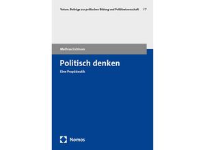 9783756012497 - Politisch denken - Mathias Eichhorn Kartoniert (TB)