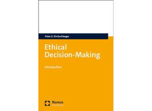 9783756013418 - Ethical Decision-Making - Peter G Kirchschlaeger Kartoniert (TB)