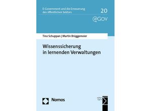 9783756013913 - Wissenssicherung in lernenden Verwaltungen - Tino Schuppan Martin Brüggemeier Kartoniert (TB)